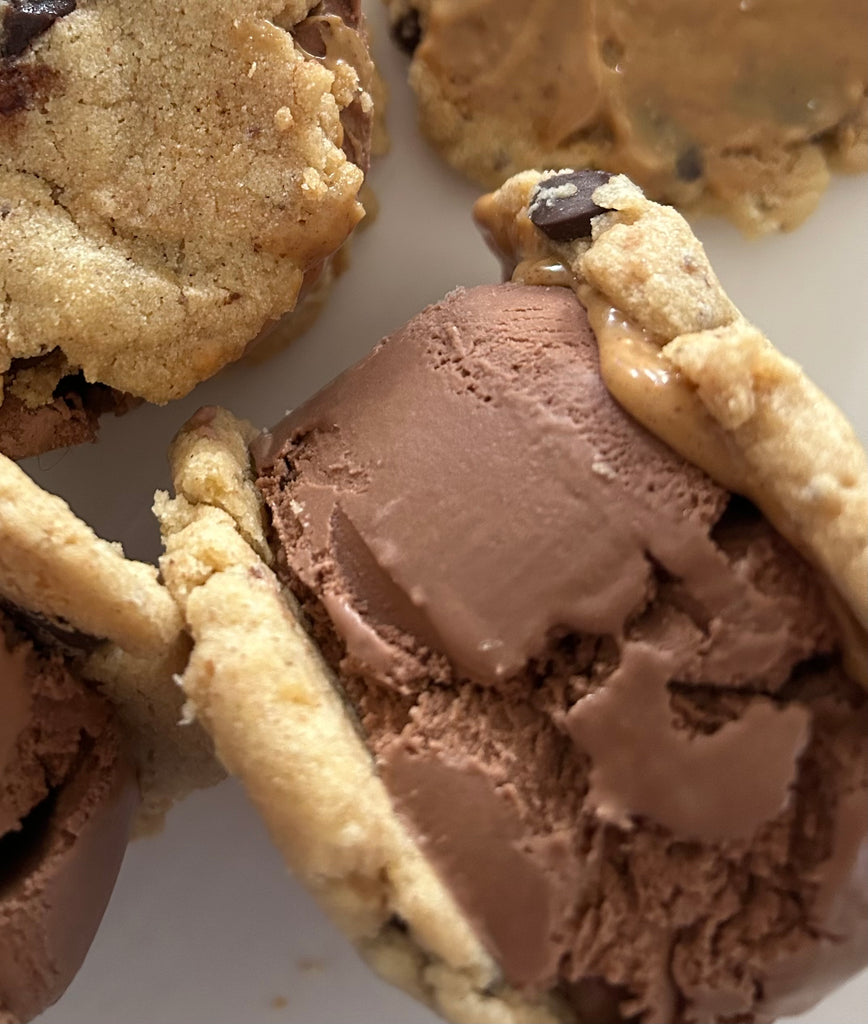 Chocolate Peanut Butter Dairy-Free Ice Cream Sandwich