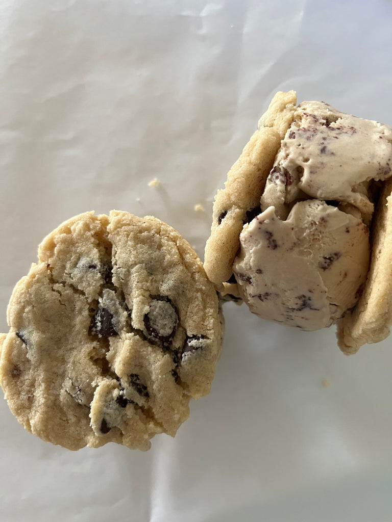 Salted Caramel Chocolate Chip Dairy-Free Organic Ice Cream Sandwich